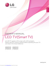 LG 27MS53V Owner's Manual