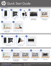 HP Digital Photo Frame Quick Start Manual