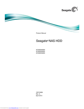 Seagate NAS ST3000VN000 Product Manual