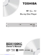 Toshiba BDX1100KC Owner's Manual