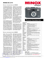 Minox DC 2111 Product Information