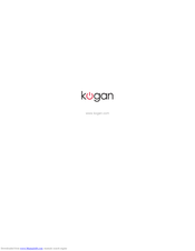 Kogan Electronic Keyboard User Manual