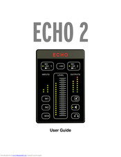 Echo Audio Echo 2 User Manual
