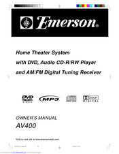 Emerson AV400 Owner's Manual