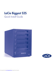 LaCie Biggest S2S Quick Install Manual