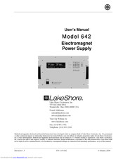 Lakeshore 642 User Manual