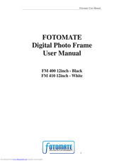 Fotomate FM410 User Manual