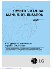 LG VC907 Series Owner's Manual