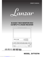Lanzar SVTVD7IN Owner's Manual