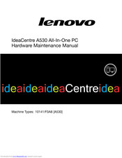Lenovo 10141/F0A8 Maintenance Manual