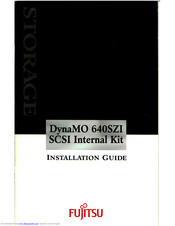Fujitsu DynaMO 640SZI Installation Manual
