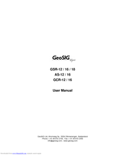 GeoSIG AS-12 User Manual