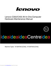 Lenovo 10138/F0A2 Maintenance Manual