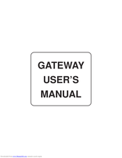 Renu Electronics GWY-00 User Manual