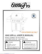 Grand Gourmet Pro PG-50410SRLB User Manual