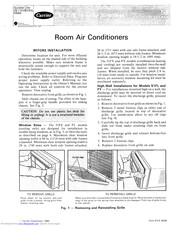 Carrier 51FV Installation Instructions Manual