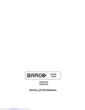 Barco R9002240 Installation Manual