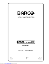 Barco BarcoVision R9000740 Installation Manual