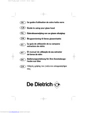 Free De Dietrich DRH920JE User Guide PDF