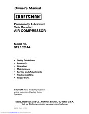 Craftsman 919.152144 Owner's Manual