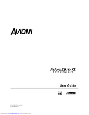 Aviom AVIOM16/O-Y1 User Manual