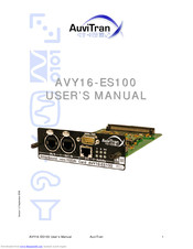 AuviTran AVY16-ES100 User Manual