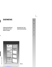 SIEMENS KI38RA50GB Instructions For Use Manual