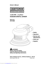 Craftsman Professional 235.19906 Owner's Manual