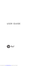 Hp Pre3 User Manual