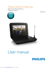 PHILIPS PD7015 User Manual