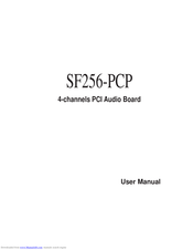 MediaForte SF256-PCP User Manual