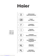 HAIER HFZ-113 User Manual