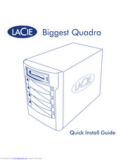 LaCie Biggest Quadra Quick Install Manual
