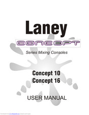 Laney CONCEPT 16 User Manual