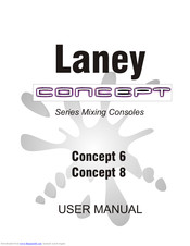 Laney CONCEPT 8 User Manual