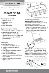 Dynex DX-U24H41 Quick Setup Manual