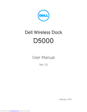 Dell D5000 User Manual
