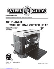 Steel City 40300 User Manual