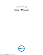 Dell XPS 18 User Manual