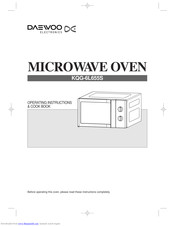 DAEWOO KQG-6L655S Operating Instructions & Cook Book