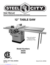 Steel City 35635 User Manual