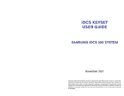 Samsung iDCS 64B User Manual