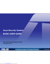 Asus security system User Manual