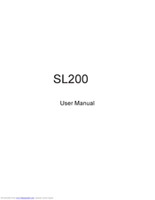 ASUS SL200 User Manual
