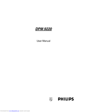 Philips DPM 9220 User Manual