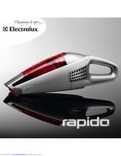 ELECTROLUX Rapido ZB412C Operating Instructions Manual