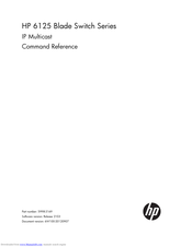HP 6125 Blade Switch Series Command Reference Manual