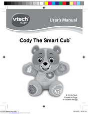 VTech Cody The Smart Cub User Manual