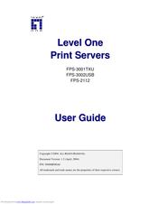 LevelOne FPS-3002USB User Manual