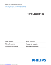 PHILIPS 22PFL2908H/12S User Manual